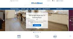 Desktop Screenshot of builddirect.com